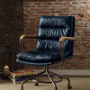 VINTAGE BLUE OFFICE CHAIR 92417
