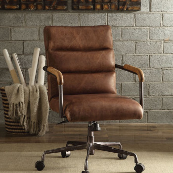 BROWN OFFICE CHAIR 92414