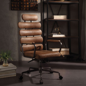 BROWN EXECUTIVE OFFICE CHAIR 92108