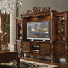 TV CONSOLE + DRESDEN ENTERTAINMENT CENTER 91335+91338