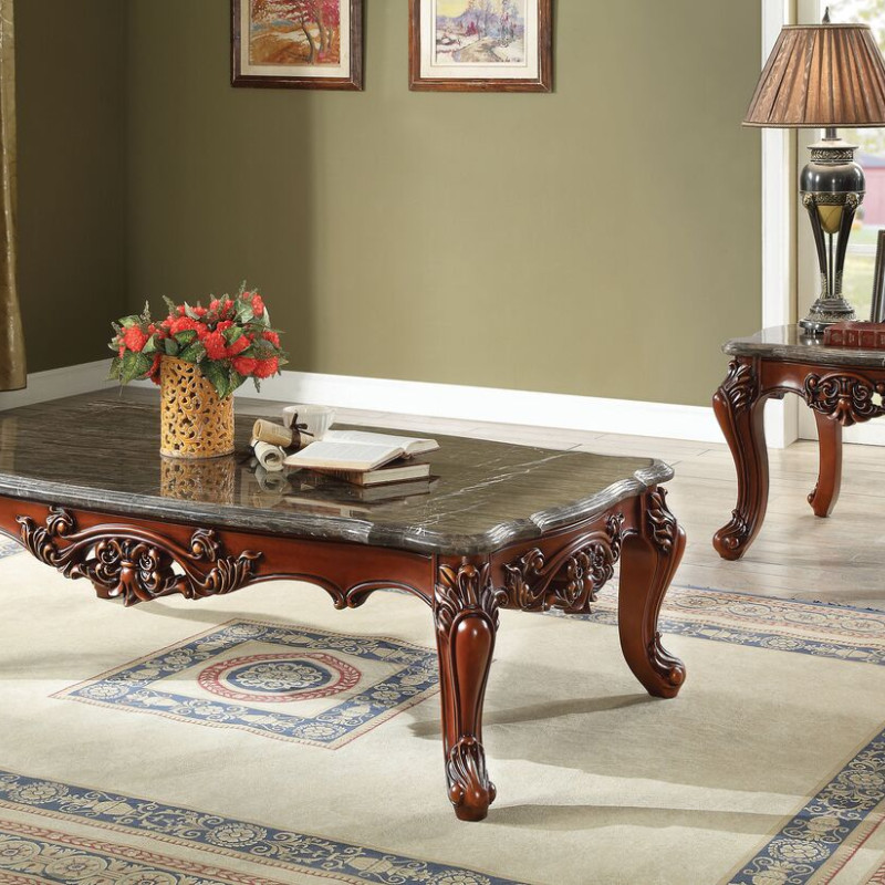 END TABLE W/MARBLE TOP 83067