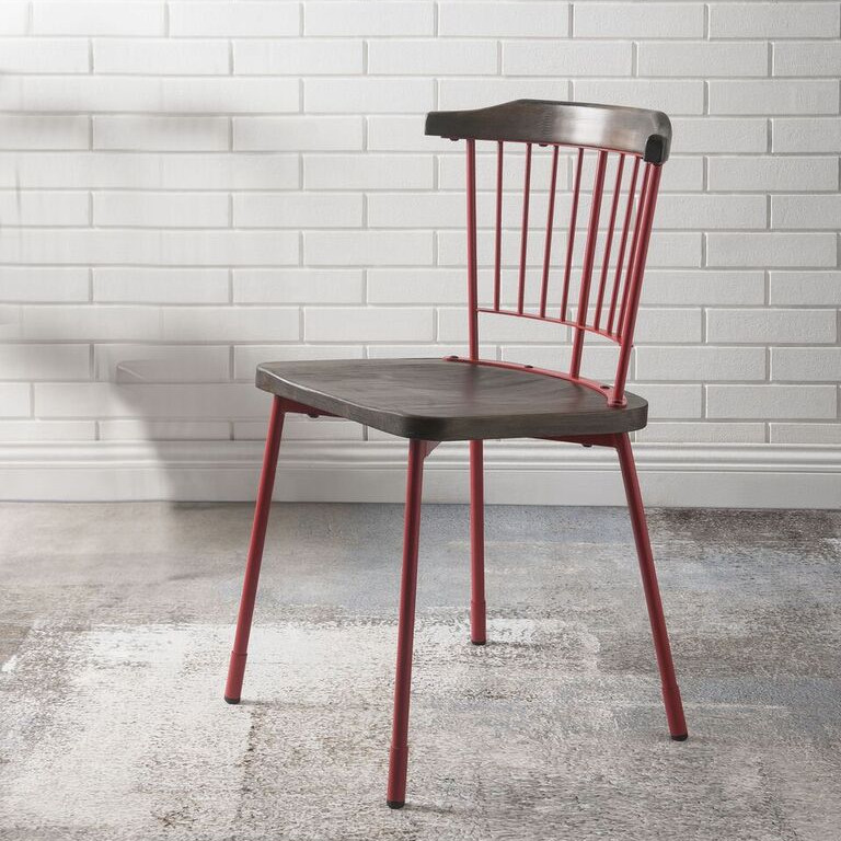 71796 RED SIDE CHAIR
