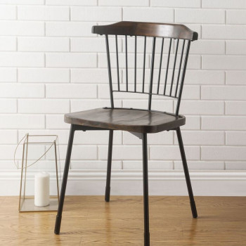 71795 BLACK SIDE CHAIR