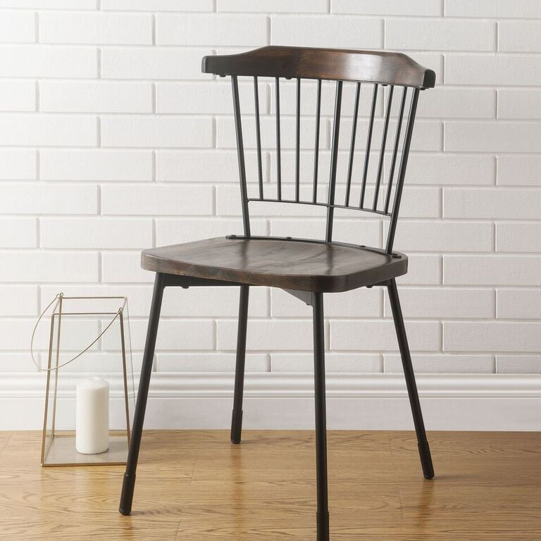 71795 BLACK SIDE CHAIR