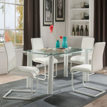 70262 WHITE SIDE CHAIR
