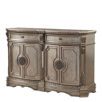 66925 SERVER WITH MARBLE TOP
