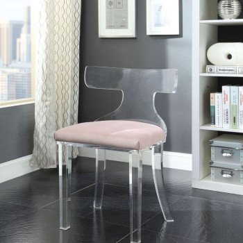 59821 LIGHT PINK ACCENT CHAIR