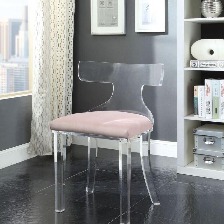 59821 LIGHT PINK ACCENT CHAIR