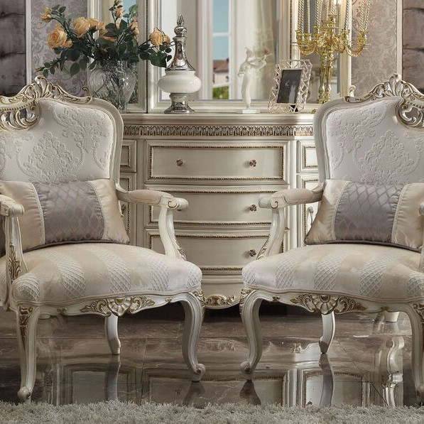 56884 CHAIR W/1 PILLOW (RF LEAVES)