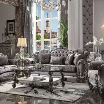 56840 SOFA W/5 PILLOWS