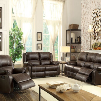 52281 BROWN MOTION LOVESEAT