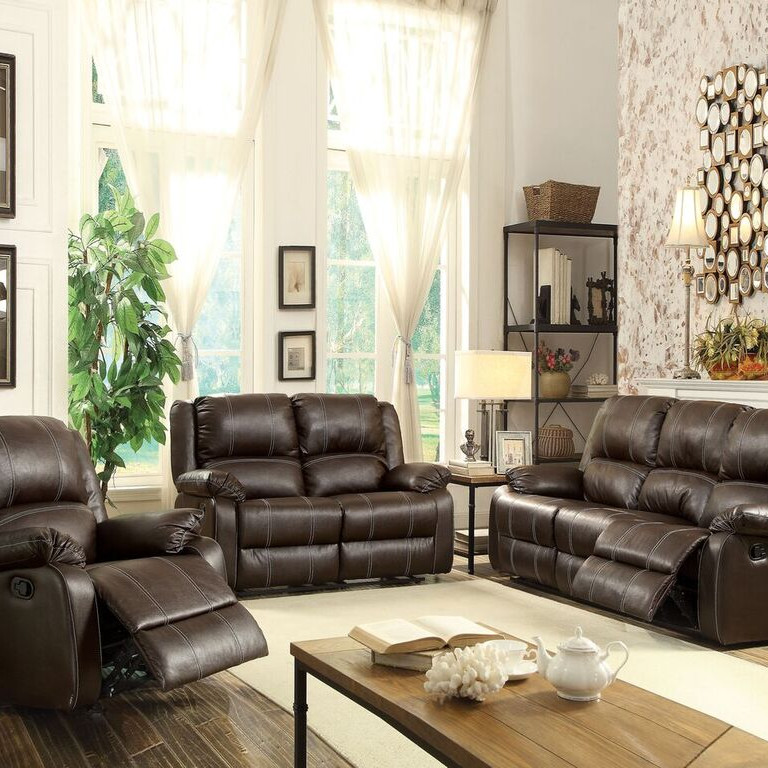 52281 BROWN MOTION LOVESEAT