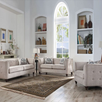 52055+52056+52057 FABRIC 3PC SETS SOFA + LOVESEAT + CHAIR