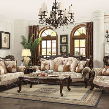 51050 SOFA W/7 PILLOWS