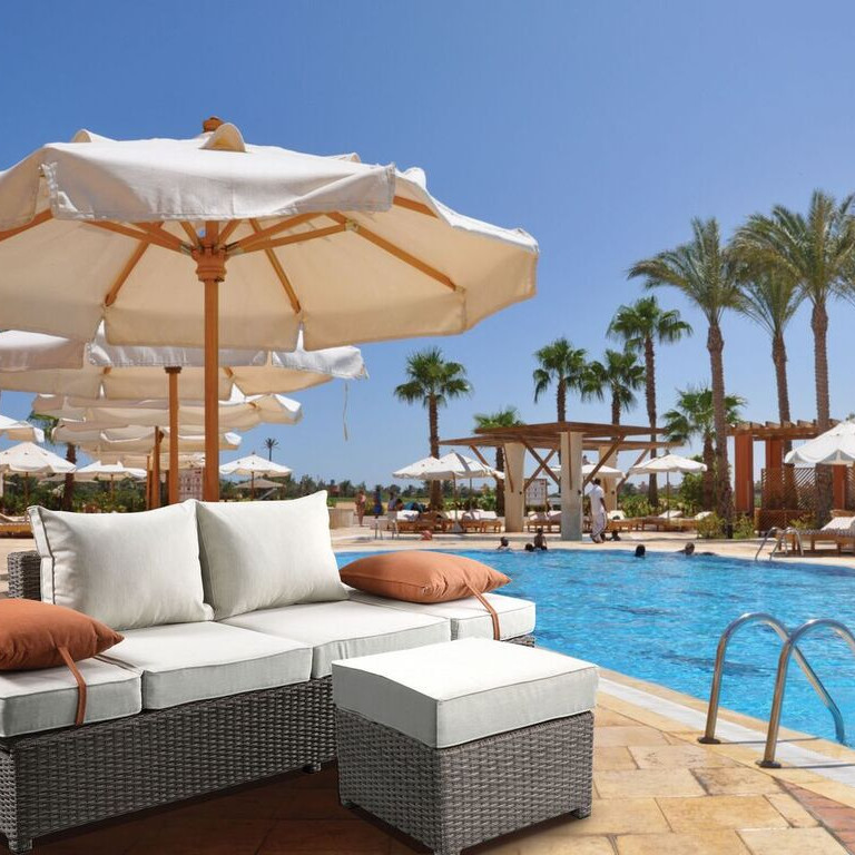 45015 SECTIONAL SOFA W/OTTOMAN