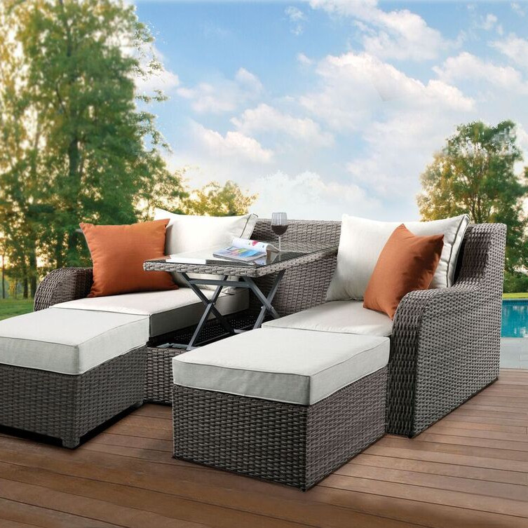 45010 SOFA BED W/COFFEE TABLE