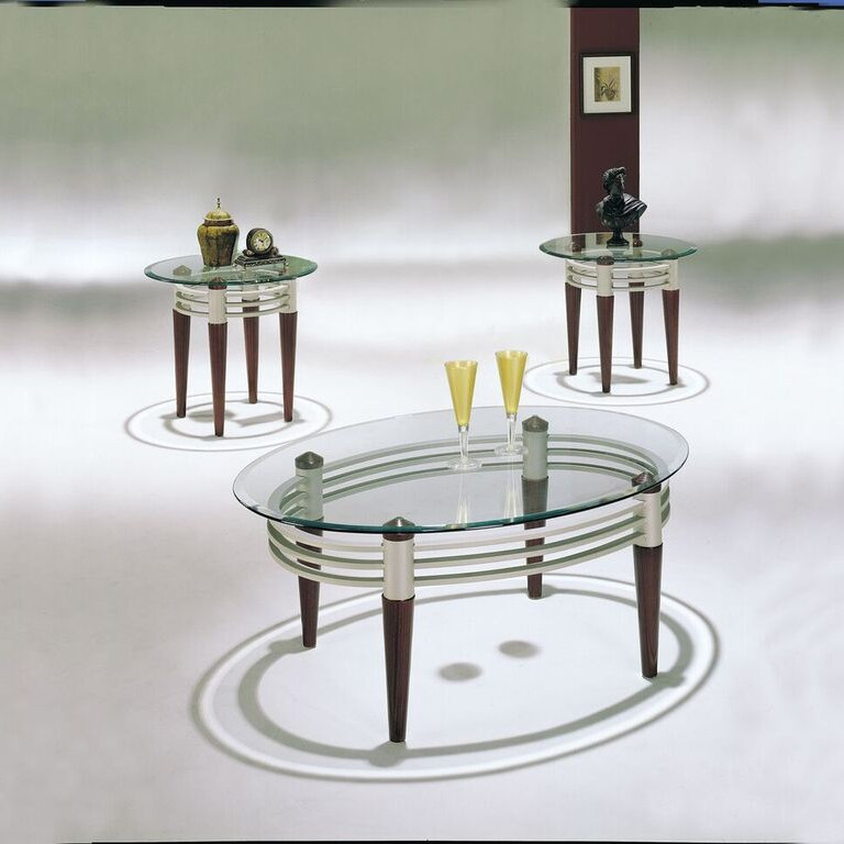 08137 MARSEILLE 3PC COFFEE/END TABLE