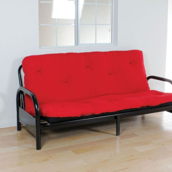 02812 8"FUTON MATRESS RED/BLK