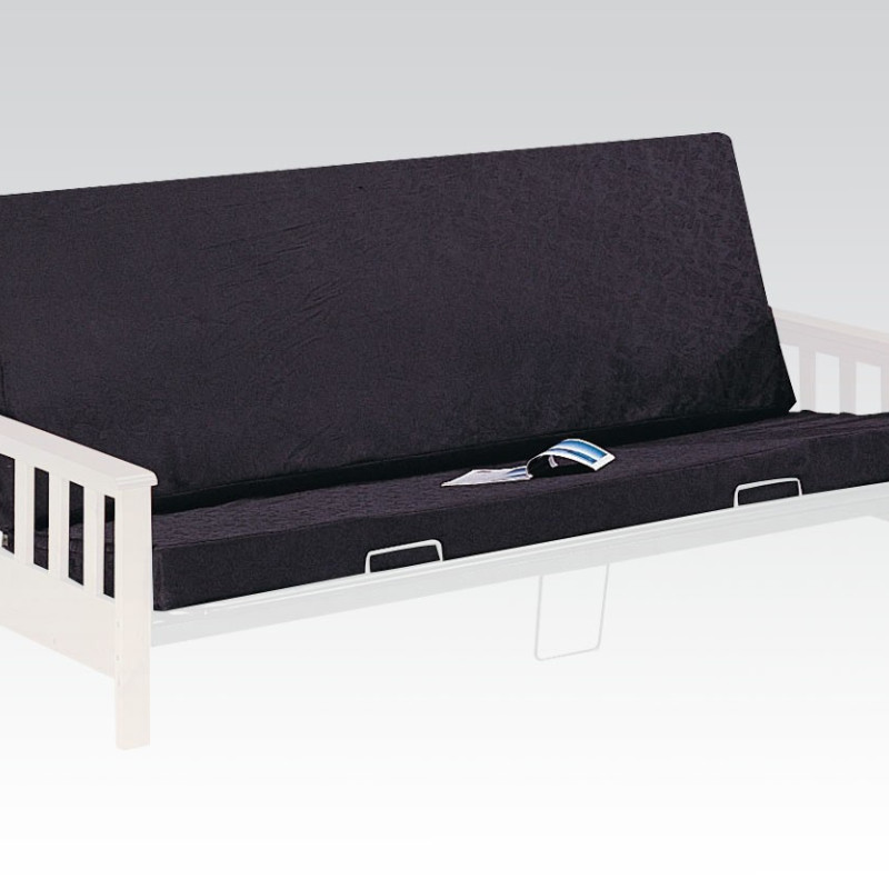 02808 8"FUTON MATRESS BLK/BLK