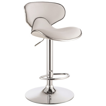 Dining Chairs and Bar Stools Adjustable Height Contemporary Bar Stool with Swivel Seat