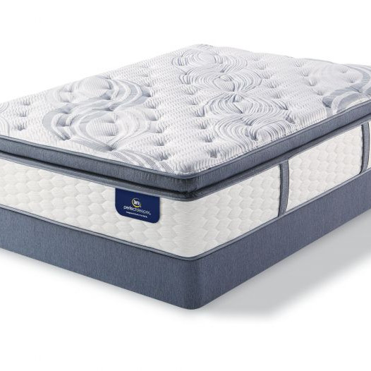 Trelleburg Super Pillow Top Plush Mattress Cal King Serta Perfect Sleeper Elite