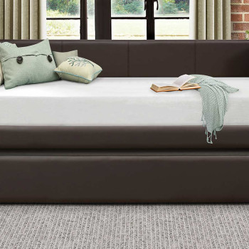 Adra Daybed with Trundle - Dark Brown 4949DBR-A+B