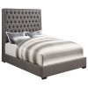 Upholstered Beds Upholstered California King Bed with Diamond Tufting 300621KW