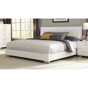 Felicity King Low Profile Bed with LED Backlight 203500KE