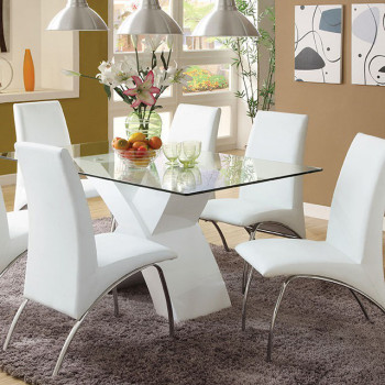 WAILOA DINING TABLE White