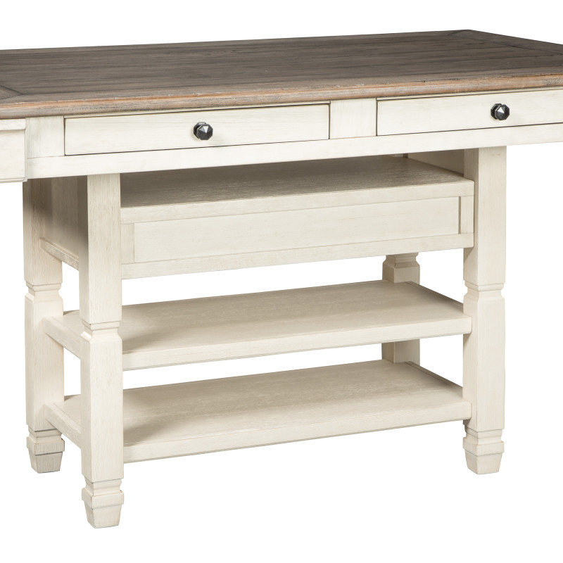D647 Bolanburg RECT Dining Room Counter Table Two-tone