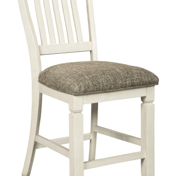 D647 Bolanburg Upholstered Barstool Two-tone