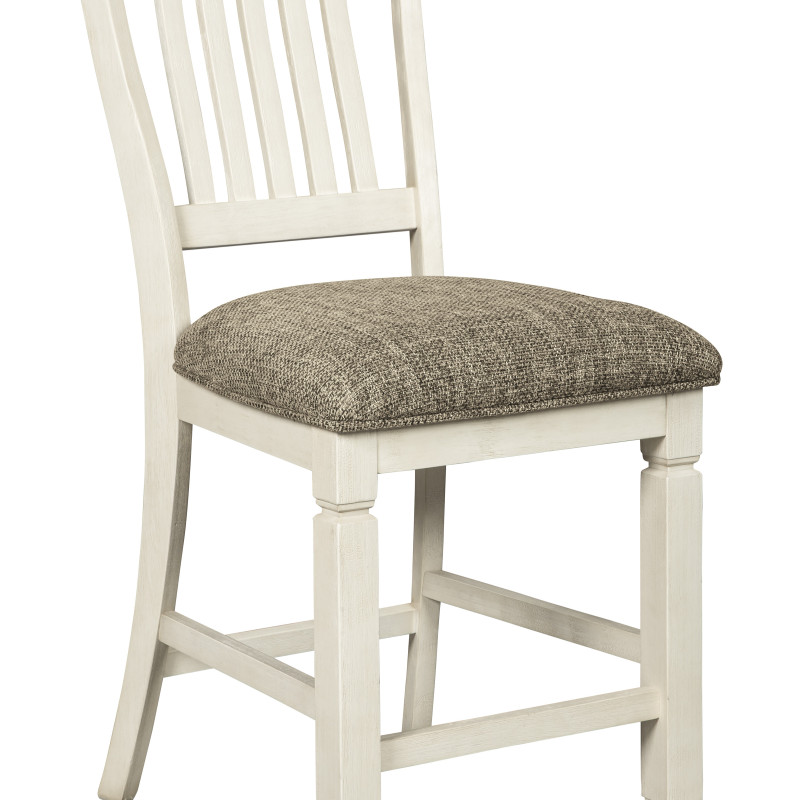D647 Bolanburg Upholstered Barstool Two-tone