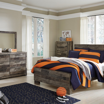 B200 Derekson 4PC SETS Full Panel Bed