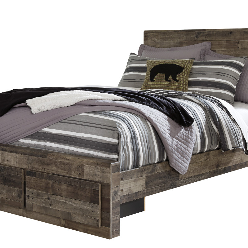 B200 Derekson Full Platform Storage Bed