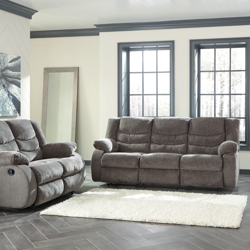 98606 Tulen 2PC SETS Reclining Sofa + Reclining Loveseat