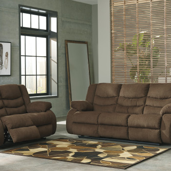 98605 Tulen 2PC SETS Reclining Sofa + Reclining Loveseat