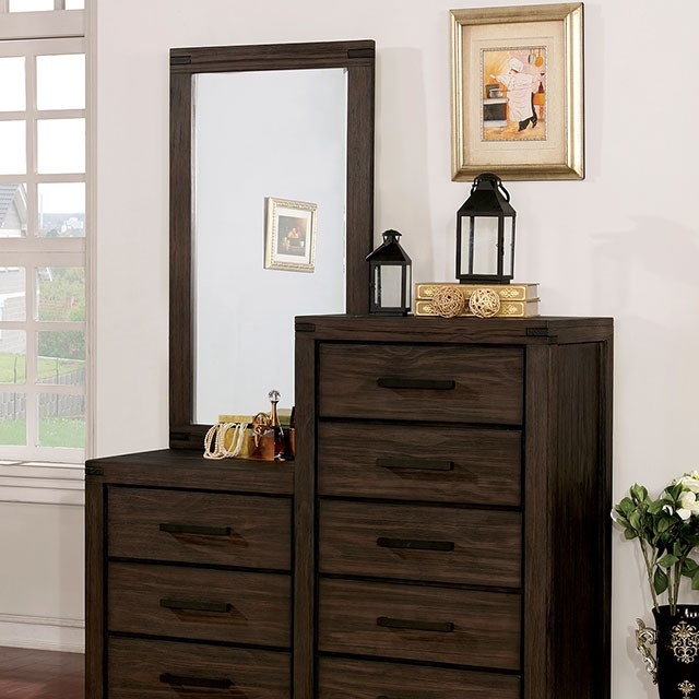 REXBURG 8-DRAWER DRESSER MIRROR CM7382CM