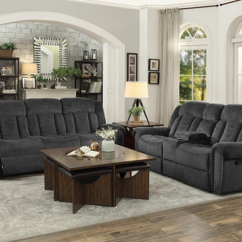 9901CC Nutmeg 2PC SET: SOFA, LOVE