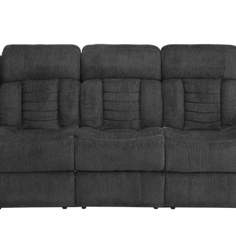 9901CC Nutmeg Double Reclining Sofa
