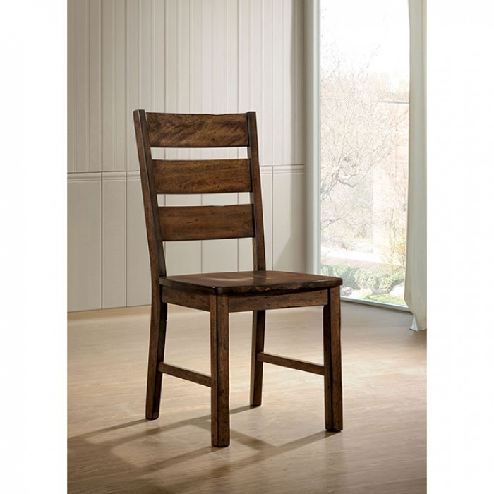 DULCE SIDE CHAIR Walnut finish