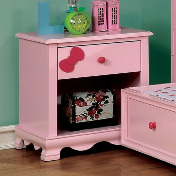 DANI NIGHT STAND Pink finish