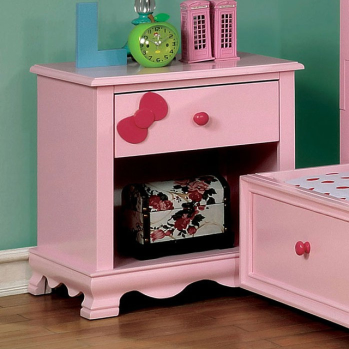 DANI NIGHT STAND Pink finish