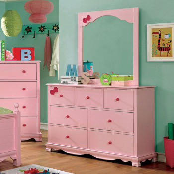 DANI DRESSER Pink finish