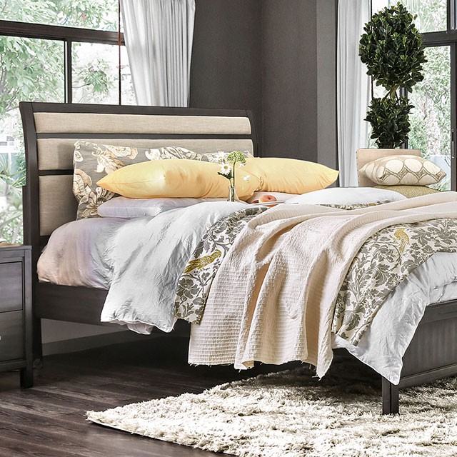 BERENICE E.KING BED Gray