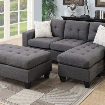 Sectional w/ Ottoman F6920