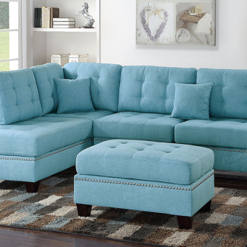 3-Pcs Sectional Sofa F6505