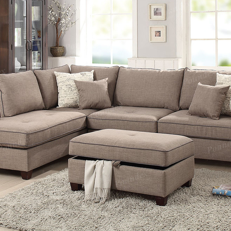 3-Pcs Sectional Sofa F6544
