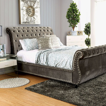 NOELLA Queen BED Gray