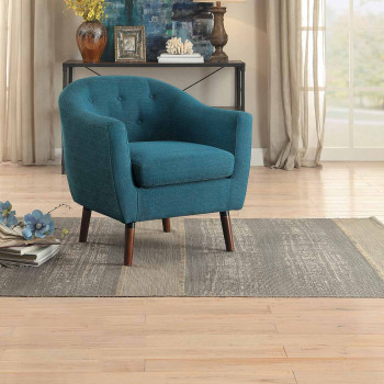 Lucille Accent Chair - Blue
