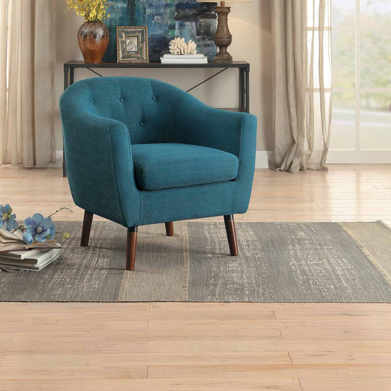 Lucille Accent Chair - Blue